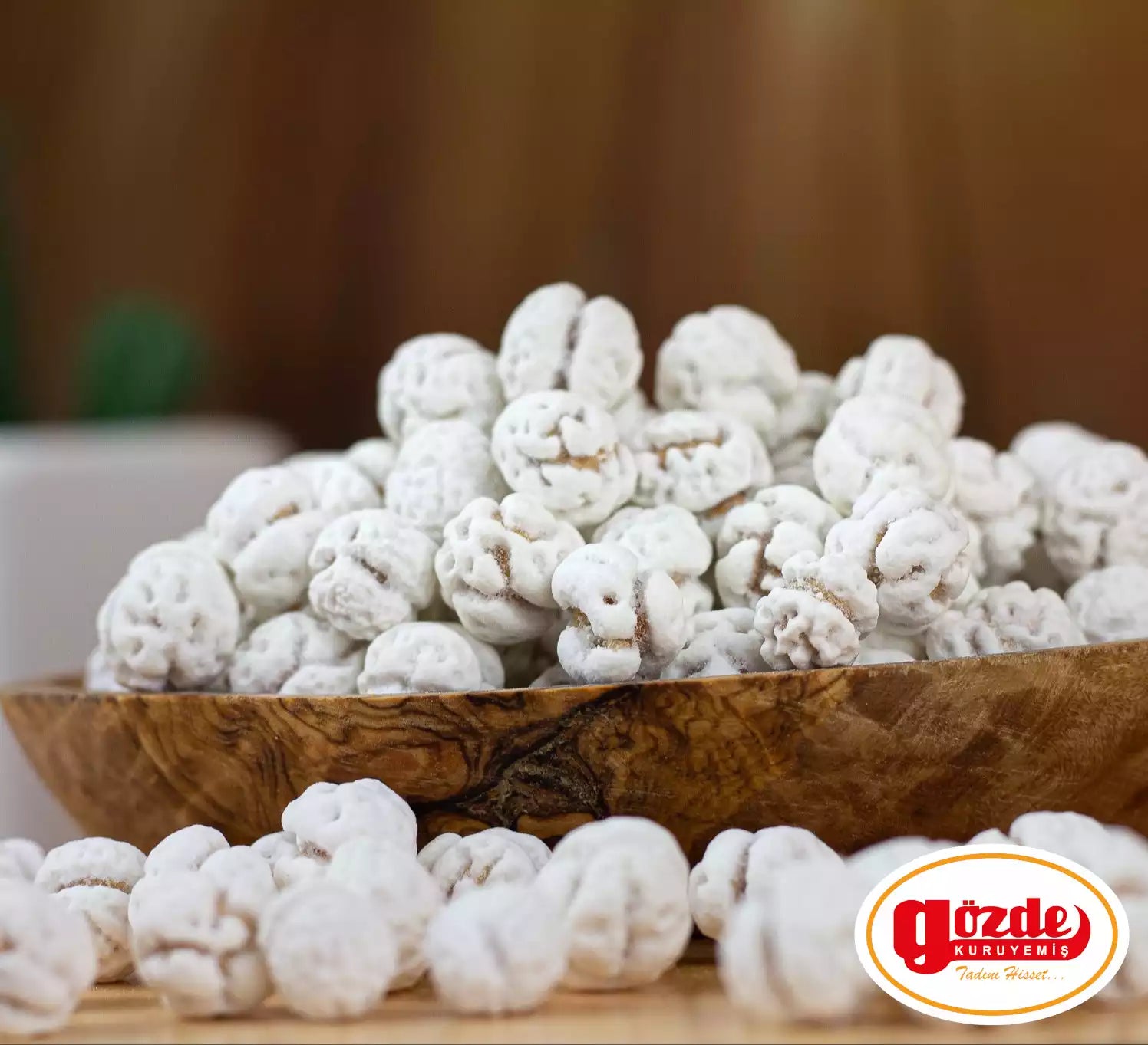 Geröstete & gezuckerte weiße Kichererbsen